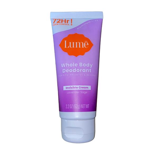 Lume Other - Lume Lavender Sage Whole Body Deodorant Cream Tube 2.2 oz